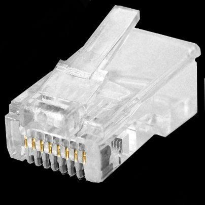 RITAR RJ-45 CONNECTOR 8P8C Cat-5 Q100 Конектор 99-00002394 фото