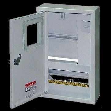 E.NEXT e.mbox.stand.n.f3.12.z Шафа металева, під 3-ф. лічильник, 12 мод., навісна, з замком 99-00015731 фото