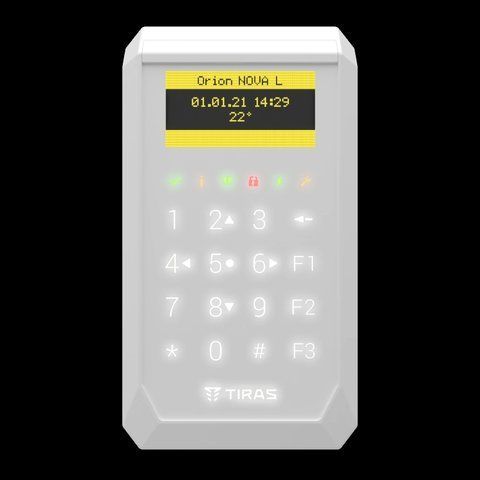 Tiras K-PAD OLED (white) Сенсорна OLED клавіатура Тірас 99-00009501 фото