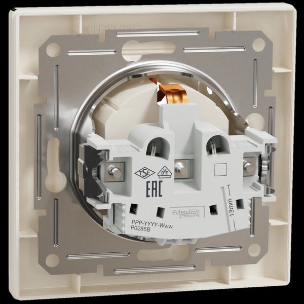 Schneider Electric Asfora EPH3100123 Розетка із кришкою, із заземленням 99-00015595 фото