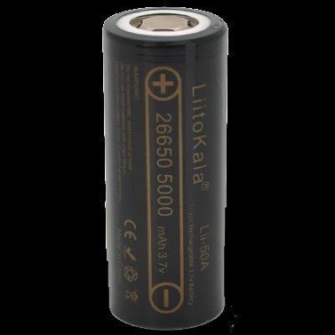 LiitoKala 26650 Li-Ion Lii-50A 5000mah Аккумулятор 99-00019129 фото