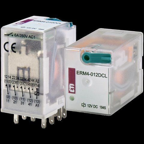 ЕТІ ERM4-012DCL 4p Реле електромеханічне 99-00012751 фото
