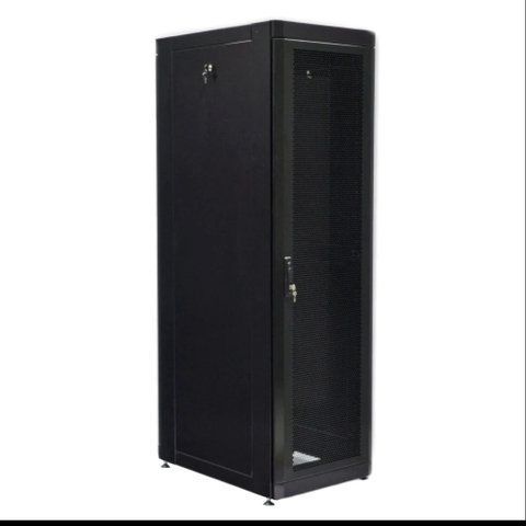 UA-MGSE4268MPB Шкаф 19" 42U, 610х865 мм (Ш*Г), усиленный, перфорированная дверь (66%), черный 99-00008102 фото