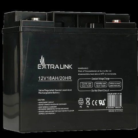 Extralink AGM 12V 18 Ah Акумулятор 99-00012227 фото