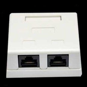 EPNew 2хUTP, кат. 6, RJ45 Розетка зовнішня 99-00014514 фото