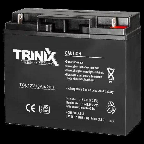 TRINIX GEL 12V 18Ah Акумуляторна батарея 99-00021138 фото