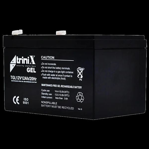 TRINIX GEL 12V 12Ah Акумуляторна батарея 99-00021141 фото