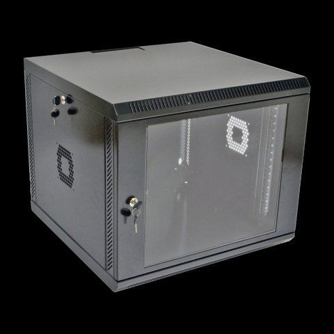 9U Шкаф 19" , 600х600х507 мм (Ш*Г*В), акриловое стекло, черный 99-00007580 фото