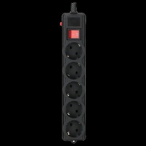 Gembird SPG5-G-6B-PRO Мережевий фільтр 1.8 м кабель 5 розеток 99-00020996 фото