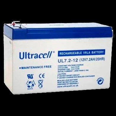 Ultracell UL7.2-12 AGM 12V 7,2 Ah Акумуляторна батарея 99-00021325 фото