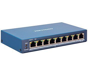 DS-3E1309P-EI 8-портовый керований POE комутатор Hikvision 99-00004408 фото