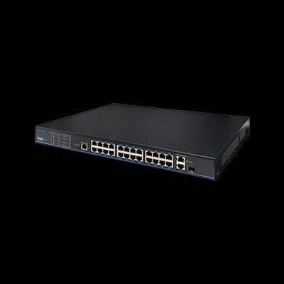 UTP3226TS-PSB 24 порти 10/100 Мбіт/с PoE+ 2 порти Gigabit RJ-45 (1 порт комбінований SFP) 99-00008152 фото