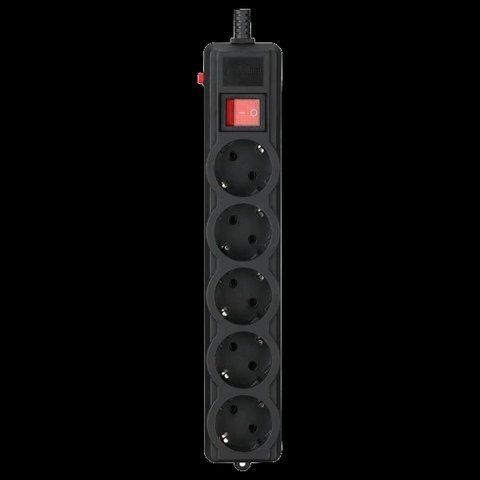 Gembird SPG5-G-10B-PRO Мережевий фільтр 3 м кабель 5 розеток 99-00021000 фото