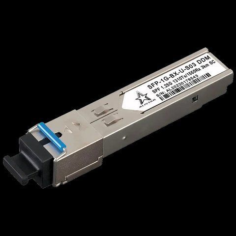 ALISTAR SFP-1G-BX-U-S03 SFP 1G 1SM WDM SC 3KM TX1310/RX1550nm DDM Модуль 99-00020842 фото