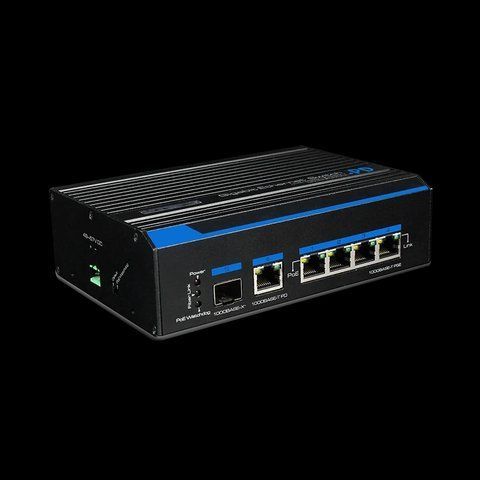 UTP7204GE-PD 4-портовий промисловий повногігабітний PoE-комутатор (60 Вт з живленням від HPoE) 99-00008154 фото