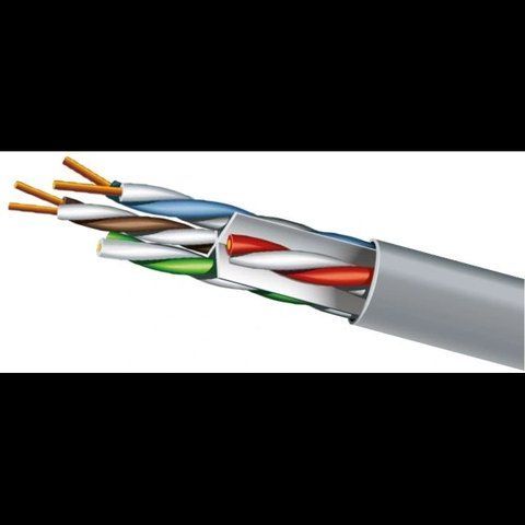 Cat.6 U/UTP 4х2х23 AWG (72569) бухта 305м. Кабель витая пара ЗЗЦМ (UTP медь внутренний) 99-00006845 фото