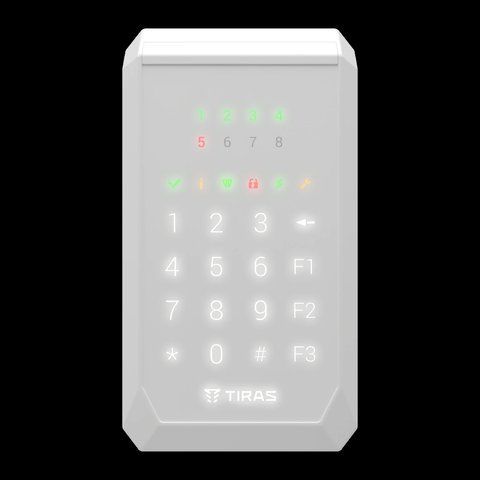 Tiras K-PAD8&nbsp;(white) Клавиатура&nbsp; 99-00010044 фото