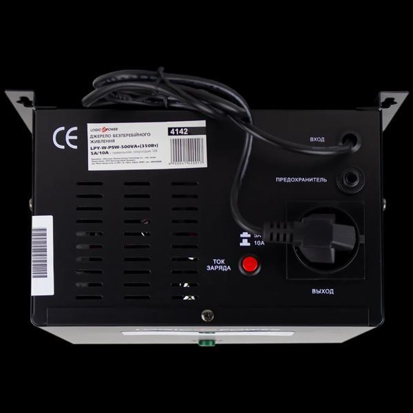 LOGICPOWER LPA-W-PSW-500VA+ Джерело безперебійного живлення 99-00012424 фото