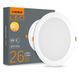 VIDEX 26W 5000K 220V LED світильник Back круглий 99-00017522 фото 6