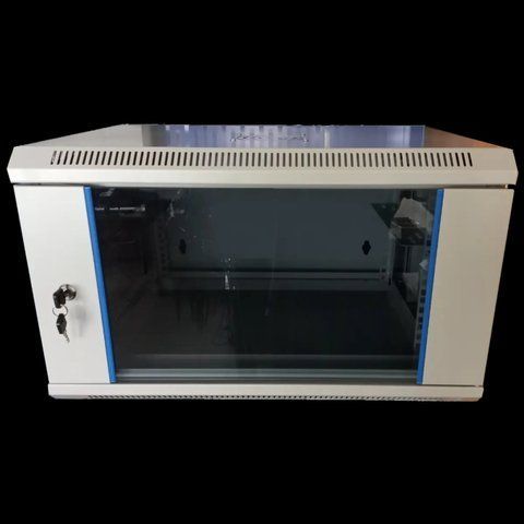 Hypernet WMNC-18U-FLAT-AC Шкаф коммутационный настенный 18U 600x450 разборный 99-00014236 фото