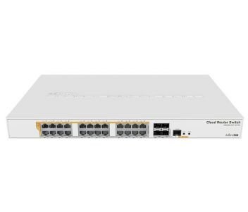 MikroTik CRS328-24P-4S+RM 24-портовый управляемый PoE 00-00000300 фото