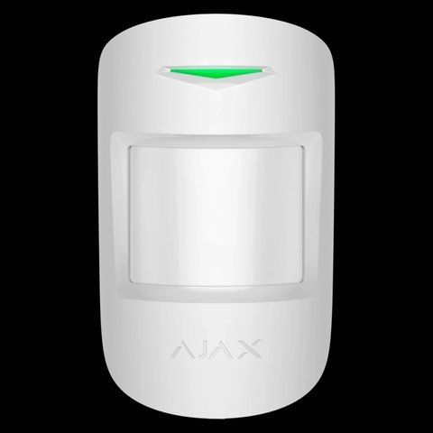 Ajax&nbsp;MotionProtect&nbsp;S&nbsp;Plus&nbsp;(8PD)&nbsp;white Беспроводной извещатель движения 99-00015760 фото