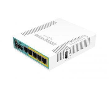 MikroTik hEX PoE (RB960PGS) 5-портовый PoE маршрутизатор 10000001049 фото