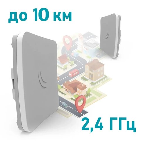 MikroTik SXTsq Lite2 (RBSXTsq2nD) 2.4 ГГц Wi-Fi точка доступа с усиленной антенной 99-00002332 фото