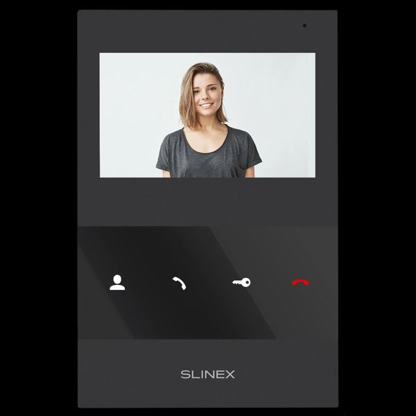 Slinex ML-16HD(Black)+SQ-04M(Black) Комплект видеодомофона 99-00014496 фото