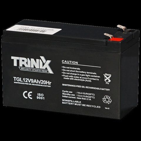 TRINIX GEL Super Charge TGL12V9Ah Аккумуляторная батарея 99-00020382 фото