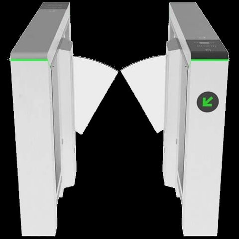 ZKTeco Mars-F1000 Розсувний турнікет із 1 смугою руху з функцією антипаніка 99-00020353 фото