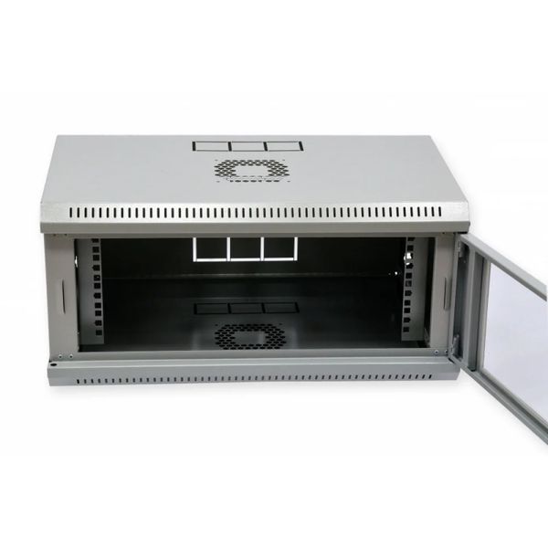 UA-MGSWL435G Шкаф 19 "4U, 600x350x284мм (Ш * Г * В), эконом, акриловое стекло, серый 99-00006991 фото