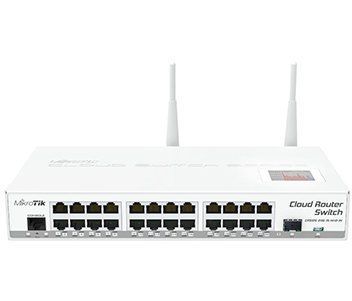 MikroTik CRS125-24G-1S-2HnD-IN 24-портовый управляемый Cloud коммутатор с Wi-Fi 99-00001559 фото