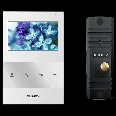 Slinex SQ-04(White)+ML-16НD(Black) Комплект видеодомофона 99-00014544 фото