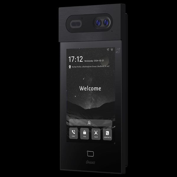 Dnake S617 8-дюймова виклична панель Android із функцією розпізнавання обличчя 99-00021149 фото