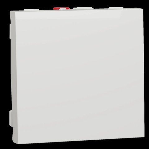 Schneider Electric New Unica NU320118 Вимикач 1-клавішний схема 1, 10А 2 модулі білий 99-00013408 фото