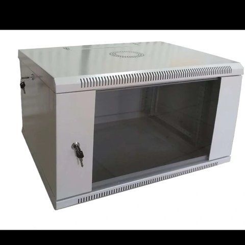 WMNC-35-6U-FLAT Шафа 6U 600x350 мм Hypernet настінна розбірна 99-00008841 фото