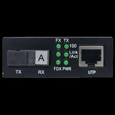 ALISTAR X3S 100M 10/100BASE-T RJ-45 - 100BASE-FX 1SM WDM SC 20KM TX1310/RX1550nm Медиаконвертор 99-00020855 фото