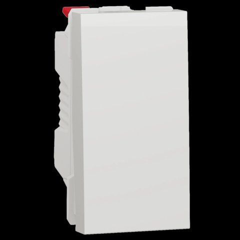 Schneider Electric New Unica NU310118 Вимикач 1-клавішний схема 1, 10А, 1 модуль білий 99-00013409 фото