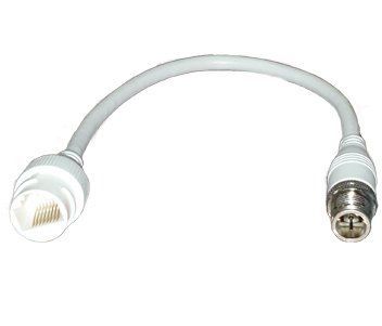 RJ45 to F Перехідник з RJ45 в F, для автомобільних IP камер 99-00000887 фото