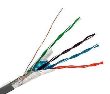 FTP CAT5 Бухта кабель витая пара FTP CAT-5 (305м) 00000000556 фото