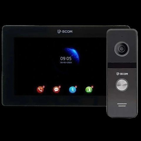 BCOM BD-770FHD Black Kit Комплект відеодомофона 99-00018841 фото