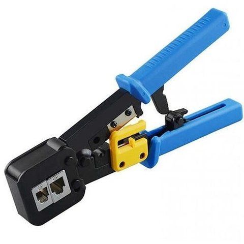 Merlion EZ-RJ45 (14239) Інструмент з храповиком для обтискання RJ-45 (8P8C) та RJ-12/11 (6P6C), 4P/6P/8P 99-00007343 фото