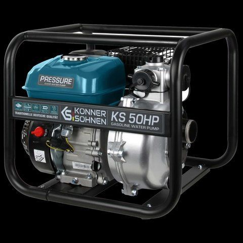Konner&Sohnen KS 50HP Мотопомпа высоконапорная 7.0к.с 500л/мин 99-00019438 фото