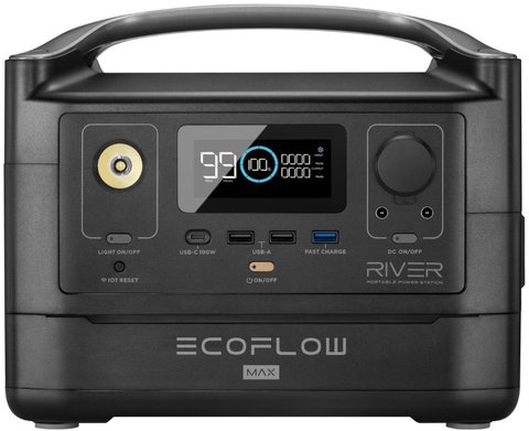 Зарядная станция EcoFlow RIVER Max (576 Вт·г) EFRIVER600MAX-EU фото