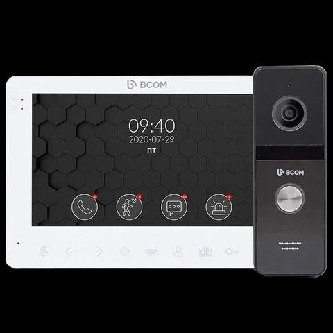 BCOM BD-780FHD White Kit Комплект відеодомофона 99-00016541 фото
