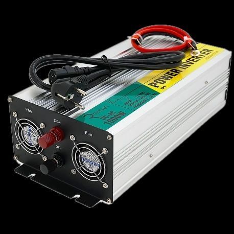 RITAR RSCU-1000 12V/220V, 1000W Інвертор напруги з правильною синусоїдою 1xShuko, 1xUSB 99-00015542 фото