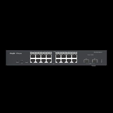 Ruijie RG-ES218GC-P 18-портовий гігабітний інтелектуальний POE комутатор 99-00008403 фото