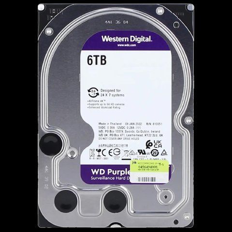 Western Digital WD Purple Surveillance WD63PURU жорсткий диск 99-00017059 фото