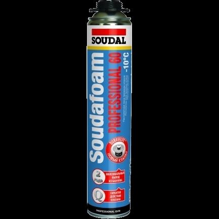 SOUDAL Soudafoam Gun P60 750мл Піна монтажна зимова 99-00017129 фото